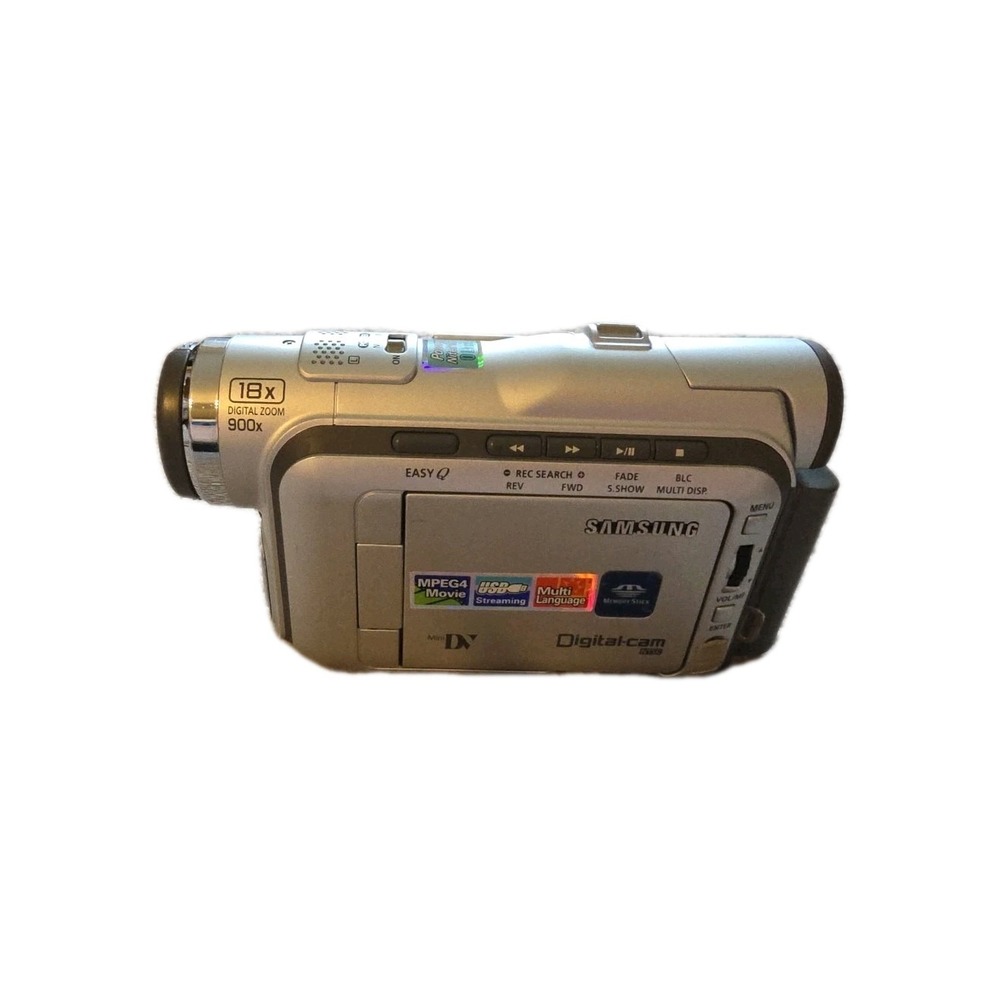 Samsung SCD103 DV Digital Video Camcorder 18X Digital Zoom  Untested